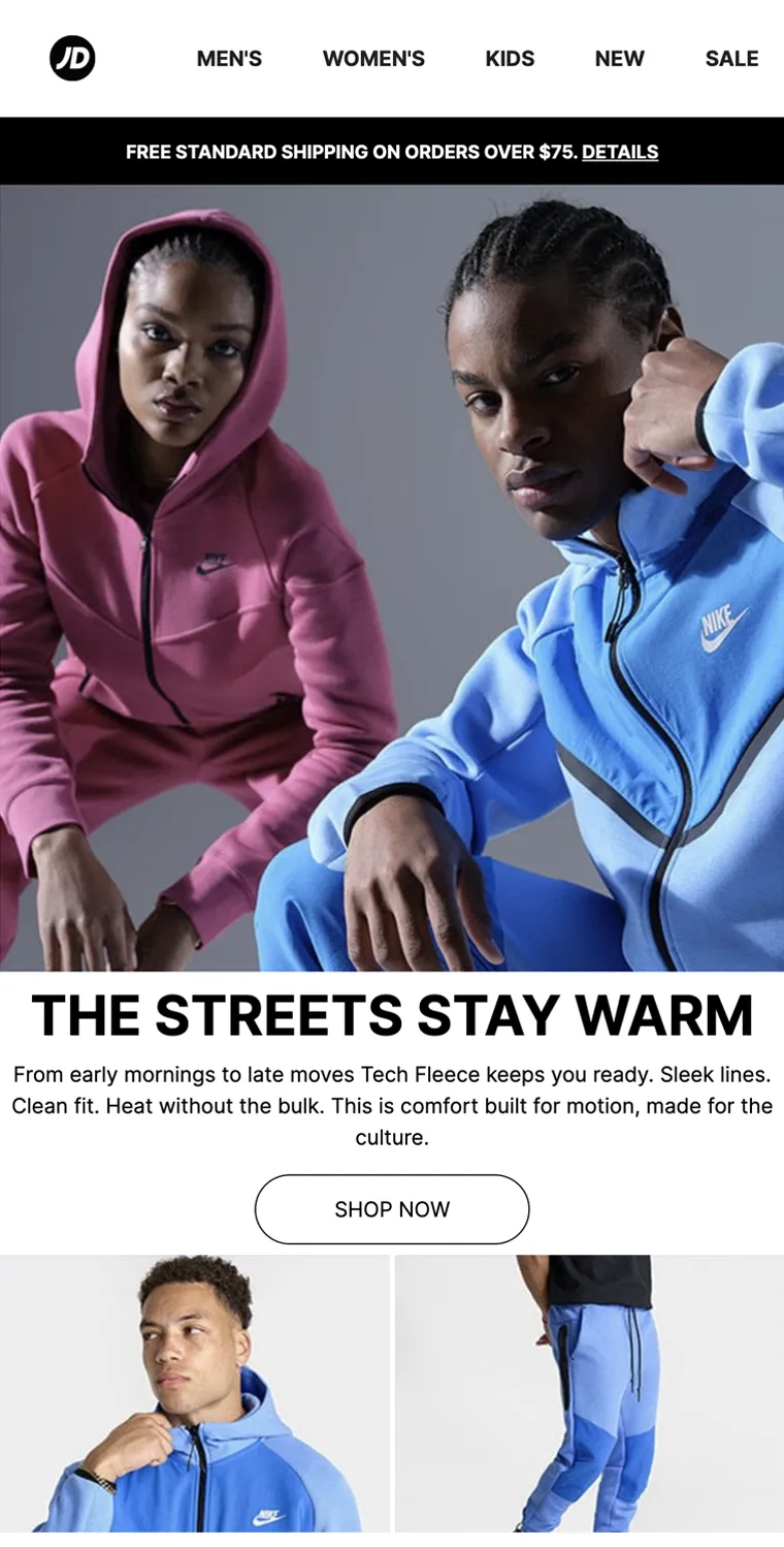 Seasonal collection launch