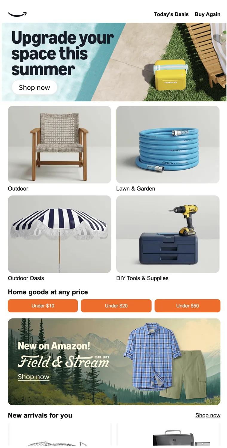 Outdoor must-haves